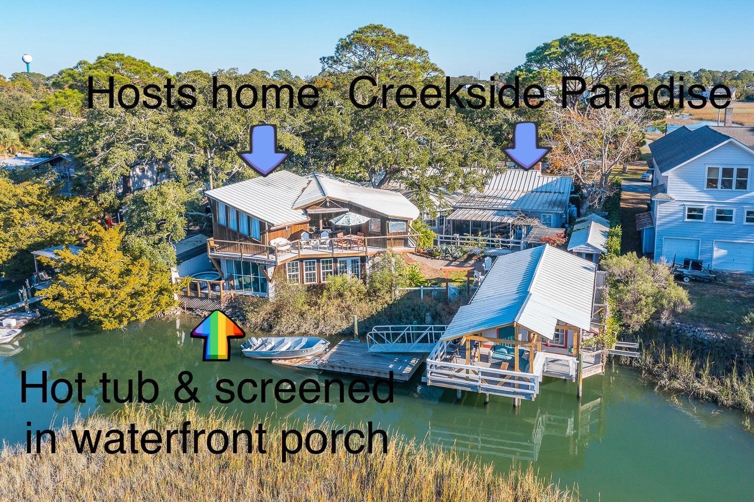 Villa Creekside Paradise Tybee Island Exterior foto